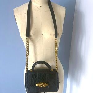 Zara - Black crossbody handbag 6646/910/040/M - Used, Good condition